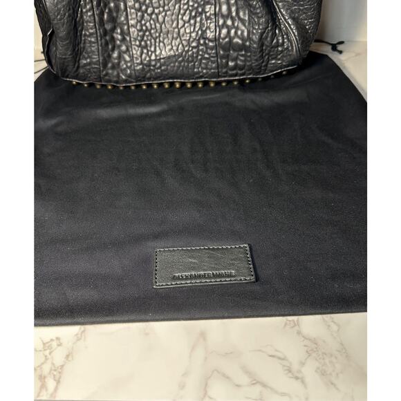 Alexander Wang Women’s Black Pebbled Leather Rocco Bag - Picture 6 of 16